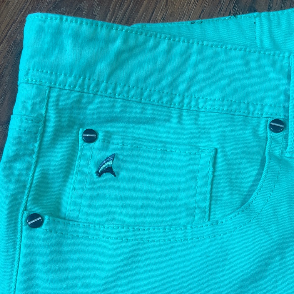 NWT - Men's Tailor Vintage - Green Khaki Shorts - 38 - Picture 4 of 12